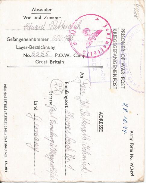 Brief vom 28. Oktober 1944 (2)